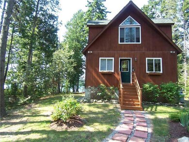 Exterior Back. Enter home via back...