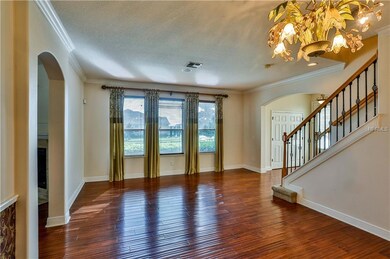 Dining room open to extra living space