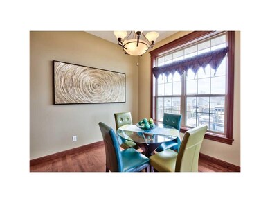 Eat-in Kitchen. CUSTOM COLOR WINDOWS