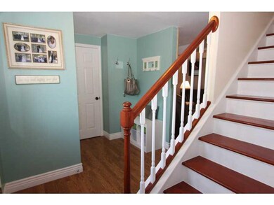 Entry/Foyer. Owners removed a closet to open up fo