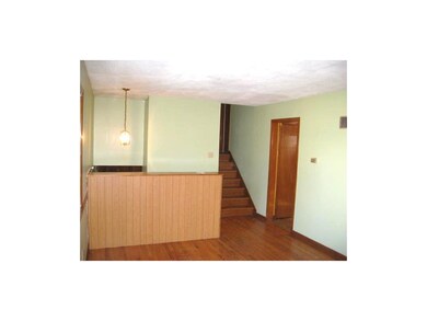 Living Room with stairs to bedrooms