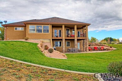 Bring the horses! - And the RV! This home sits on 