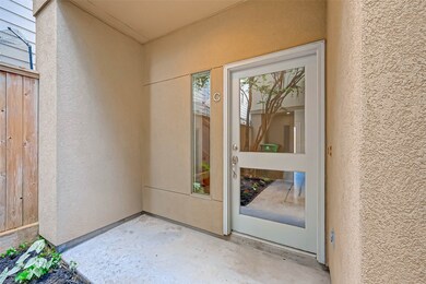 One way glass front door.
