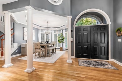 DOUBLE DOOR ENTRY AND FOYER