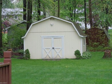 20x16 outbuilding in the rear of the property