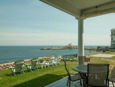 Postcard view of the Nubble