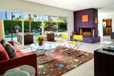 Fireplace and Views