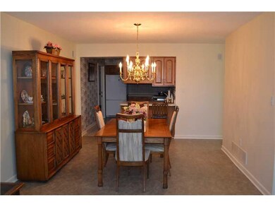 Dining Room. Large Dining Room with beautiful chan