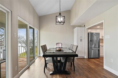 Dining Room with Water View