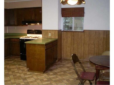 Kitchen. Eat-in kitchen has plenty of cabinets and