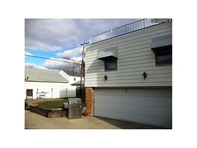 2 Car Attached Garage & Deck