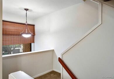 Landing looking over foyer