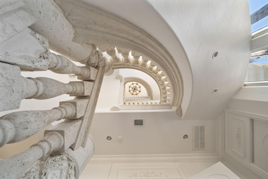 Grand staircase looking up