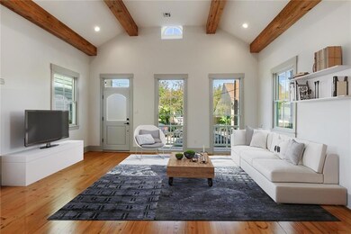 Living Room w/ Virtual Staging for Scale & Referen