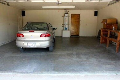 Oversized two car attached garage