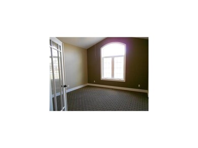 Home Office. Large, front home office with French 