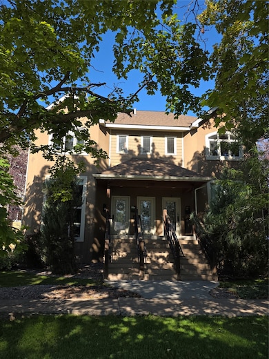 View of front of home with covered porch