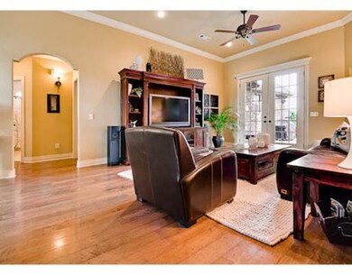 Living Room. Living room has beautiful hardwood fl