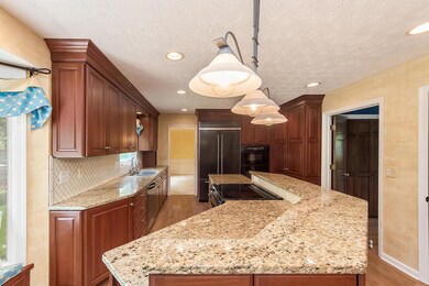 Kitchen - center island.