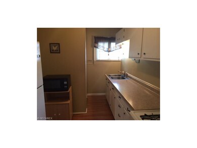 Dining room view of kitchen