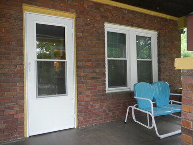 Front covered porch