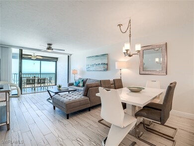 Amazing gulf and beach views from your open Dining