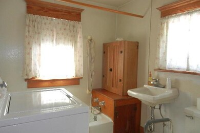 Bathroom. Bathroom off kitchen with 1st floor laun