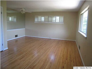 Living Room/Dining Room--note newly refinished har