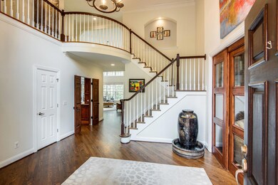 Open, light filled foyer