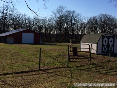 The barn and additional shed