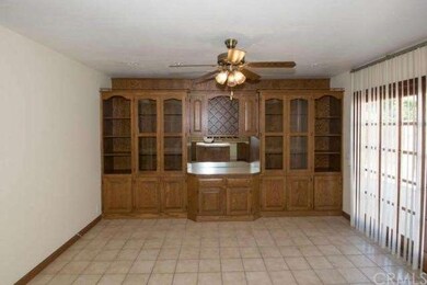 Dining Area with built-in china cabinets