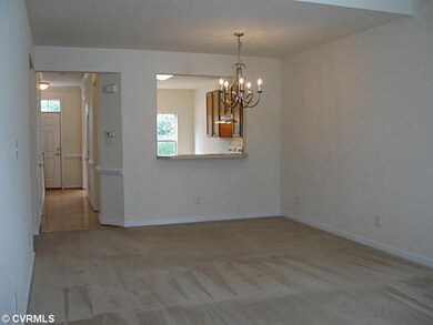 Dining Room - Formal dining area with chandelier.