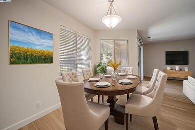 Virtually Staged Kitchen Nook