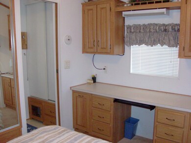 DESK IN BEDROOM