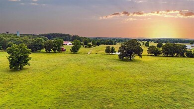 Yard at dusk with a rural view