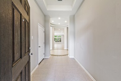 Wide and welcoming entry to the home.