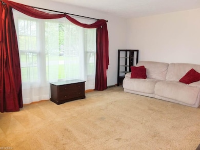 Formal living room with picture window.