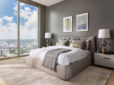 Indulge in the breathtaking cityscapes from Floor-