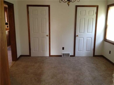 Dining Room. Dining room with full bath on right a