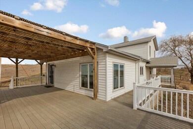 Wrap around deck
