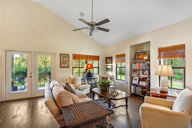 Abundant natural light assures a happy space