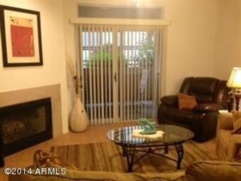 Living Room w/Walk Out Slider to Patio