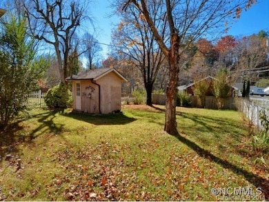 Garden Shed in Back Yard