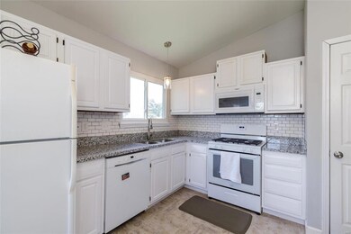 Kitchen with Granite Counter Tops