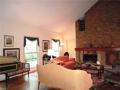 2 Story Great Room with vaulted ceiling and cozy f