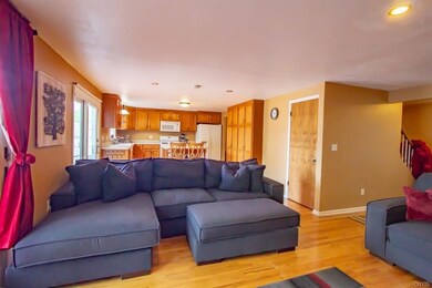 ...basement door convenient to the living space