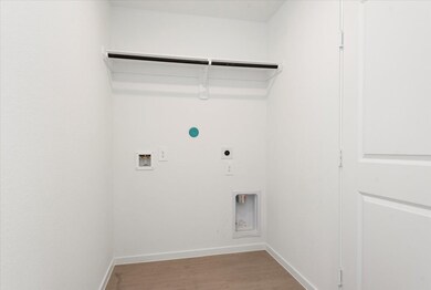 Spacious laundry room