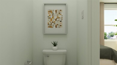 Bathroom with toilet
