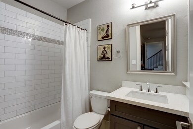 Secondary bathroom on first floor