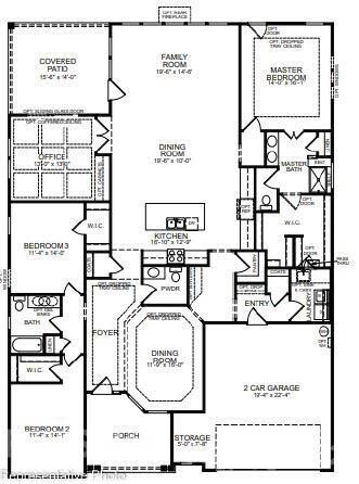 Main floor layout